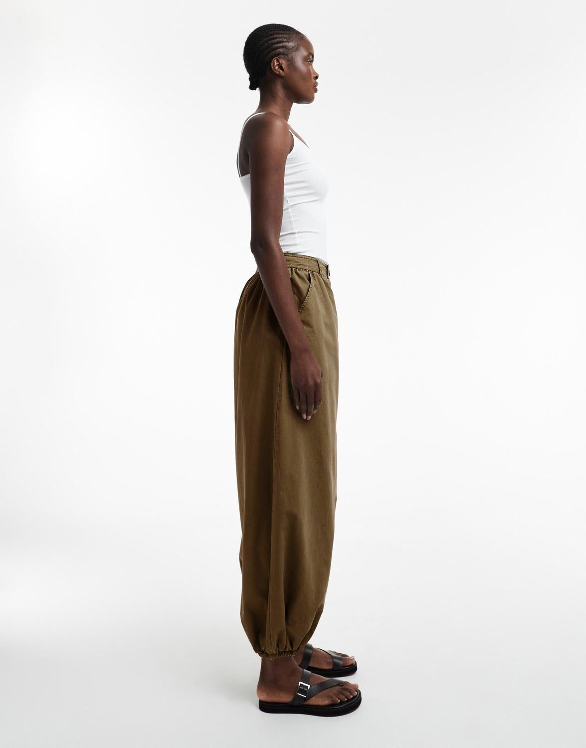 TSMILA Trousers - Chocolate Brown